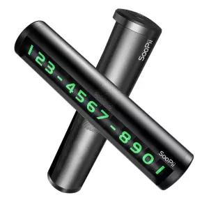 Soopii 프리미엄 차량용 주차번호 알림판 SN06/연락처/자동차/번호/주차/번호판/차량/핸드폰/차핸드폰/전화