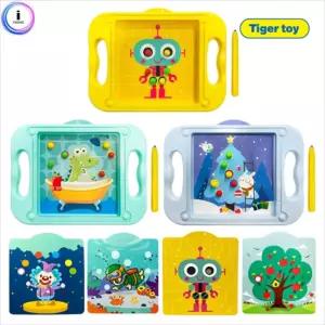 h05 자석집중구슬장난감 소근육놀이 력놀이 감각 발달 력완구 완구