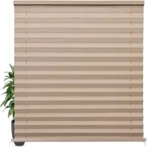 캠핑카 창문 블랙아웃 럭업 RV 블라인드 커튼 26인치 W x 24인치 L 알루미늄 호일 여행 트레일러 주름 장식