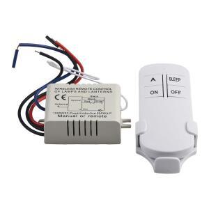 1PCS ON/OFF 220V 세트 무선 제어 천장 조명 디지털 원격 벽 스위치 수신기