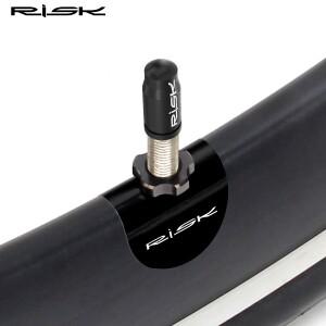 호환 위험 산악 도로 자전거 Presta 밸브 스티커 타이어 공기 노즐 보호 접착제