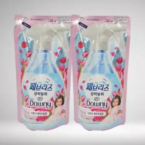 페브리즈 섬유탈취제 리필 다우니향 320mlx2개탈취 냄새제거 실내 탈취제 옷