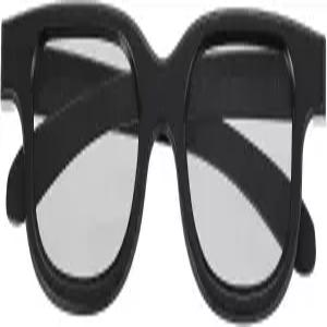 메카닉시 편광 3D 시청 안경 아나글립 영화 시네마 게임 TV 포토 프로젝터 블랙용 패시브 원형