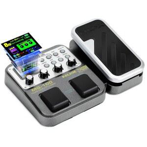 MG-100 프로페셔널 멀티 이펙트 기타 페달, 58가지 이펙트가 있는 일렉트릭 사운드 디 박스 베이스 루프 앰프 튜브 페달용 와우 페달이 프로세서