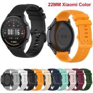 시계 밴드 22MM 스트랩 Xiaomi Mi 색상 실리콘 SmartWatch 손목 팔찌 액세서리 Watch Color belt