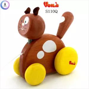 브알라 아기 고양이 S110Q소꿉놀이 역할 장난감 풀어롱 끌기 걸음마 인형