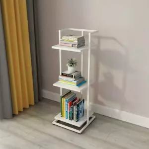 거실 북 타워 인테리어 틈새 5단 원목 카페 잡지