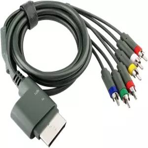 트레이더 플러스 6피트 구성 요소 HDTV 비디오 및 RCA 스테레오 AV 케이블 코드 Microsoft Xbox 360용 /