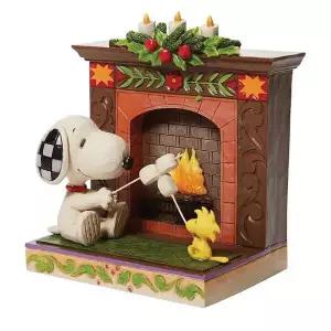 [셀러에이드]머쉬멜로 피규어 인형 10cm 우드스톡 굽고있는 장식 소품