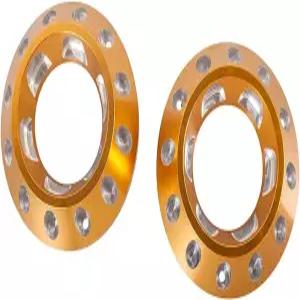 모터사이클 배기 엔드 캡 알루미늄 머플러 콘센트 팁 스크램블러 1100 2018-2021용 액세서리 커버 (골드)