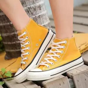 커플 스니커즈 캔버스 운동화 패션 편한 발목 신발