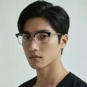 안경테 SL649F 001 차은우안경 명품 하금테 아시안핏