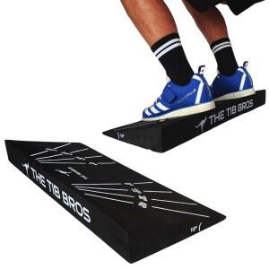 [미국배송] 스쿼트 웨지 블록 - 홈 헬스장 또는 개인 트레이너를 위한 웨이트 리프팅 굽 높이 운동을 경사로 종아리 올리기 플랫폼 보드