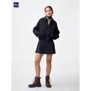 유니클로 UNIQLO GU사이드플리츠스코츠