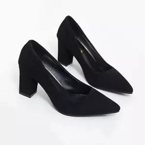 여성 오피스룩 데일리화 면접용 구두 스웨이드 슈즈