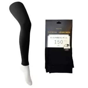 [라일리의류] Rly 일본직수입 150D 기모 레깅스 블랙 M-L