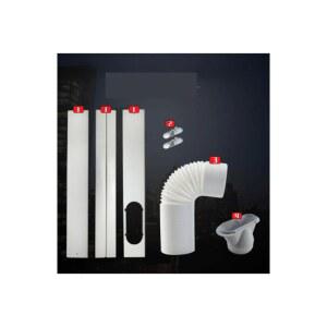 에어컨 자바라 바람막이 판넬 가림막 닥트 창문칸막이 이동식에어컨 냉풍기 배기호스 휴대용