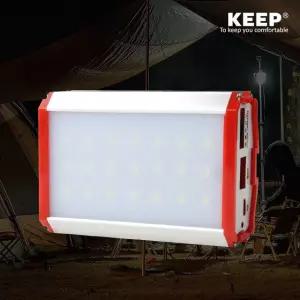 [KEEP]KEEP LED 충전식 실내등 작업등 휴대용 낚시 감성 램프 전등 조명 캠핑 랜