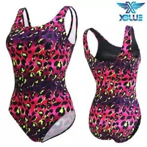 [하프클럽/]XBLUE 여자 아쿠아로빅 원피스 수영복 N154859