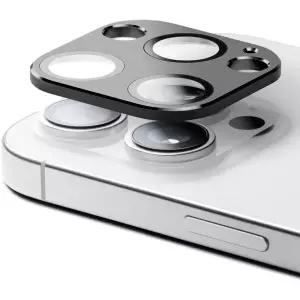 CASETiFY 알루미늄 카메라 렌즈 보호필름 [간편 부착] 아이폰 16 Pro / Max용 - 블랙