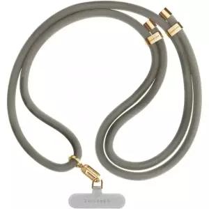 케이스티파이 8mm 로프 크로스바디 스트랩 (카드 포함) - 차콜