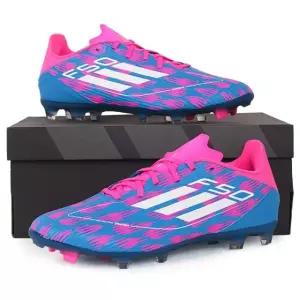 아디다스 공용 F50 리그 FG/MG 펌/멀티그라운드 축구화  IE0603
