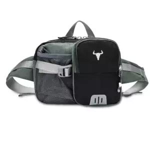 등산용 힙색 물병 메쉬 경량 크로스 가방 블랙 (WFKDXS9)