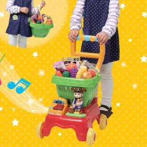콩순이 장바구니 마트카트 쇼핑놀이세트 아기선물 어린이집완구 영유아용 장난감