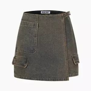 [AK수원점] [에고이스트] 브라운틴 랩스커트 팬츠 ER4DQ161