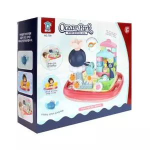 고래장난감 워터블럭 영유아 목욕놀이세트 아기선물 키즈토이 소근육발달 완구