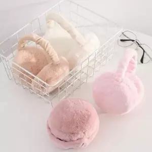 [하이디앤] 부들부들 퍼 귀마개 귀도리 방한 모자 겨울 귀마개