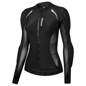 WOSAWE 메쉬 모터사이클 재킷 여성 패딩 셔츠와 아머 여름 스포츠 자전거 보호 장비