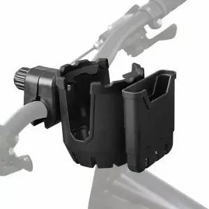 킥보드홀더 자전거용품 자전거컵거치대 블랙유모차홀더