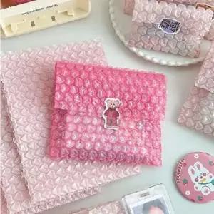 기회공작소하트 뽁뽁이 에어캡봉투  포장뽁뽁이 감사 답례 선물 2color