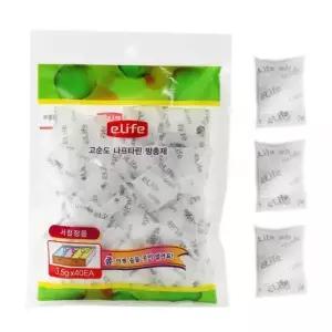 이라이프 나프탈렌 방충제 40개입(서랍장용) 옷장 제습제 탈취제 방향제