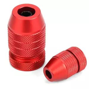 드릴 비트용 QWORK 고정밀 알루미늄 합금 깊이 스톱 - 5/64인치에서 7/16인치까지 크기 조정 가능 나무