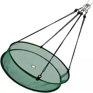 마이센스 20인치 새 씨앗 캐처 트레이 구멍 간단한 설치 후프 실용적이고 편리한 걸이식 모이통 플랫폼