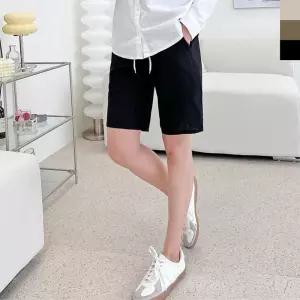 [퍼니메이커]DON 3010-1 여자린넨5부밴딩반바지 여자하의 여성하의 여자바지 여성바지 밴딩팬츠