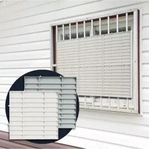 방범창가림막 통풍 블라인드 베란다 창문 햇빛 가리개