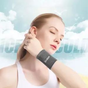 여름운동 냉감 파워 쿨링 아대 손목보호대 골프 보호밴드 압박 스포츠 산모
