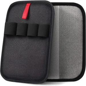 고양이와 강아지를 위한 Oplope 반려동물 털 제거 장갑 - 업그레이드된 네 손가락 정전기 제거기 세탁 소파