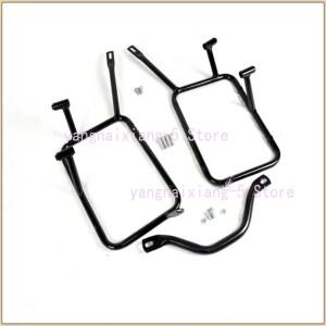 [호환품]CFMOTO 650MT 캐리어 호환 바이크 오토바이 사이드 수화물 상자 케이스 장착 랙 브래킷 1set