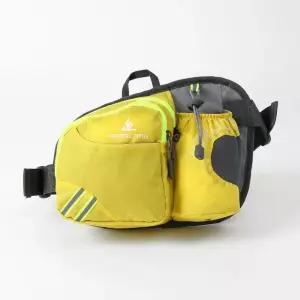 레져 허리 색 가방 옐로우 등산용 힙색 라이트 (WFKEOXE)