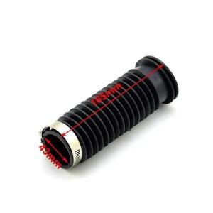 [호환품]고무 에어 필터 흡기 어댑터 호스 튜브 165mm 길이 70cc 110cc 125cc ATV 쿼드 버기 4 휠러 예비