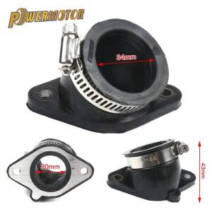 [호환품]바이크 오토바이 기화기 어댑터 흡기 매니 폴드 고무 인터페이스 PWK 28/30mm 32/34mm UTV ATV 핏