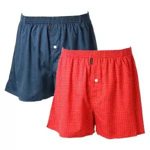 [롯데백화점]비너스 (2매세트)부드러운 터치감 면모달 잔체크나염 망트렁크VMP1956MSET