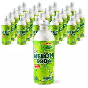 산가리아 메론소다 500ml 24개 일본 멜론 음료