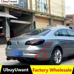 [호환품]CC 탄소 섬유 컬러 ABS 소재 리어 호환 범퍼 디퓨저 스플리터 폭스바겐 호환 파사트 세단 4 문짝 2