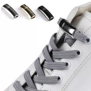 세트 신발끈 고무 매듭없는 정리 마그네틱 자석 고무줄 운동화끈 실리콘 무매듭