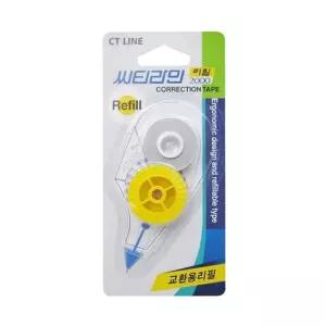 고품질 씨티라인 씨티라인2000 수정테이프 리필 5mmx6M 타(12개입) (WFKFA6Q)
